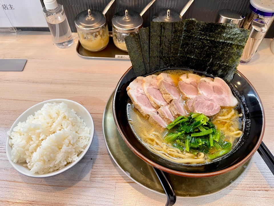 横浜家系ラーメンつけ麺 はし友