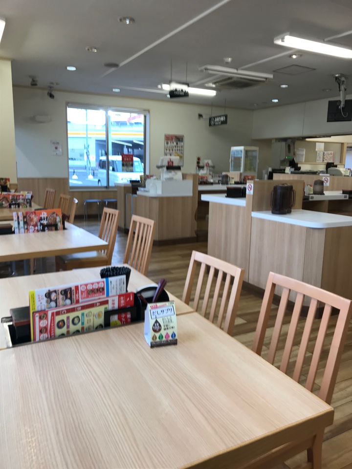 所沢堀兼狭山線沿いの狭山台交番の交差  吉野家狭山台店 
