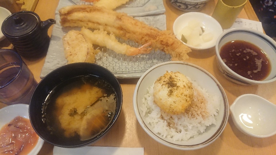 天ぷら定食まきの ラポルテ店