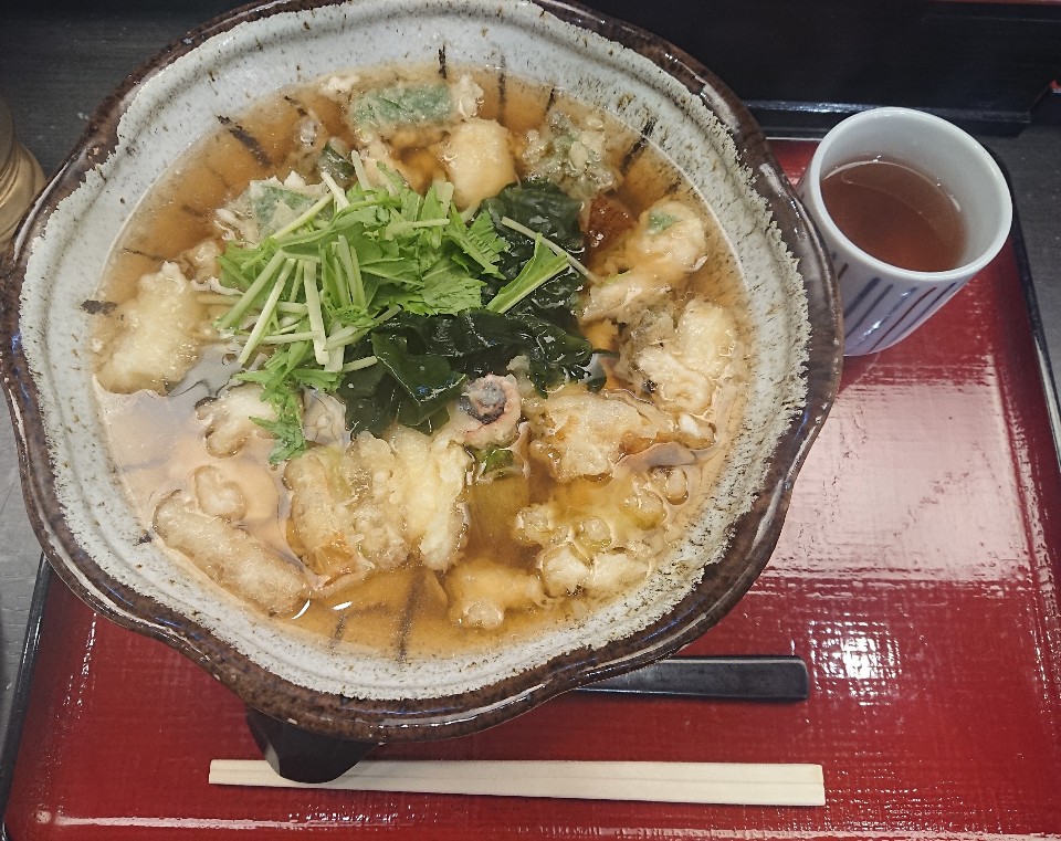 名物げそ天丼と自家製うどん お多福 