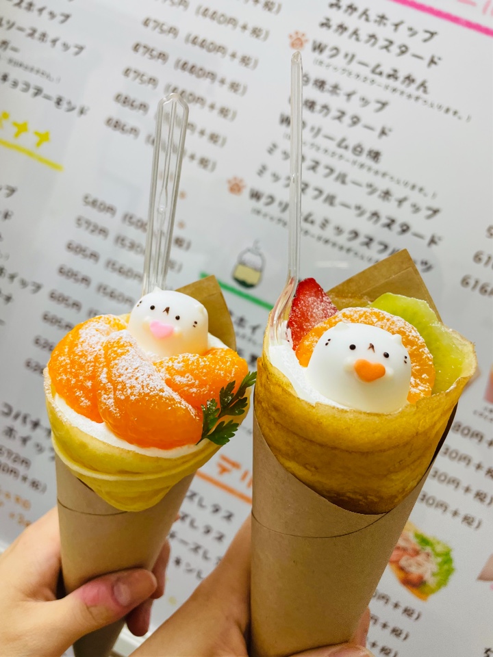 クレープです。 クレープのお店 にゃいすでぃ