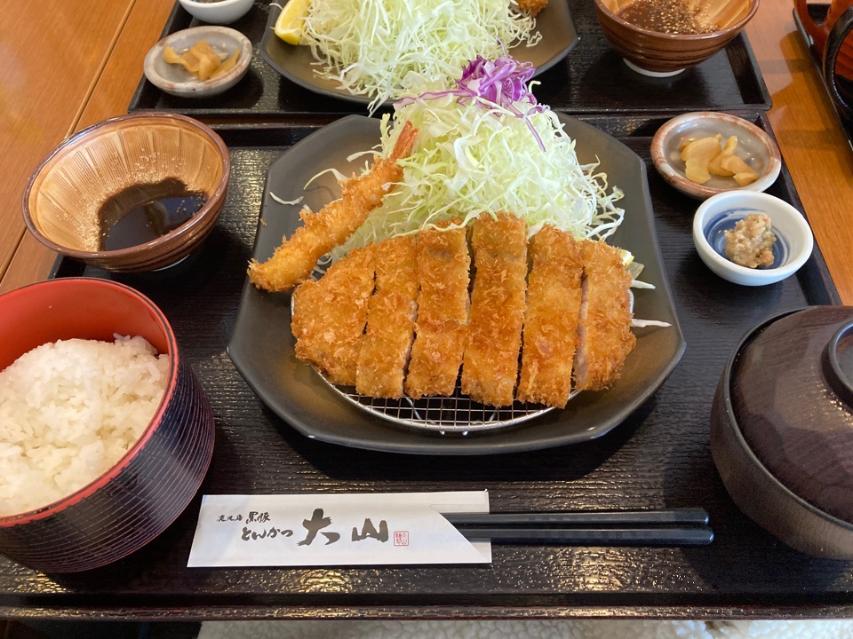 鹿児島黒豚とんかつ・しゃぶしゃぶ大山